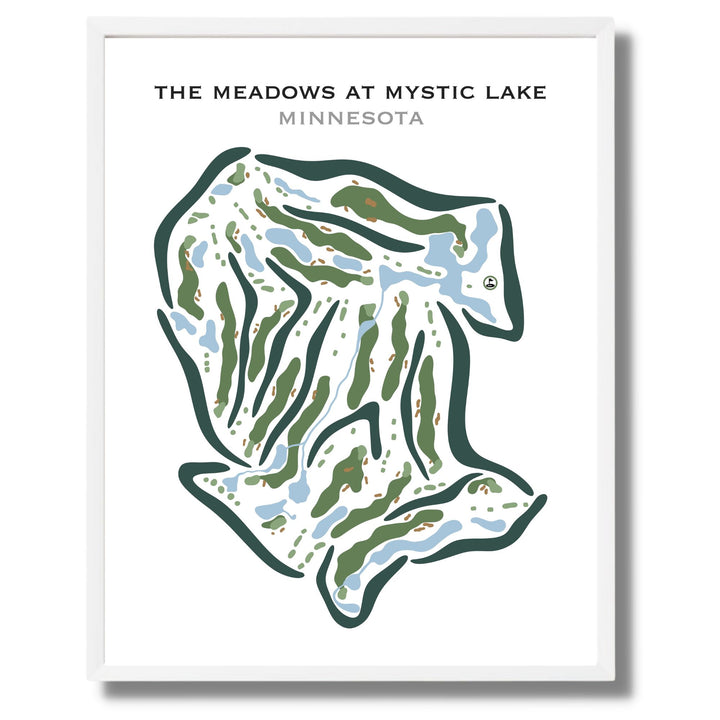 The Meadows at Mystic Lake, Minnesota - Printed Golf Courses