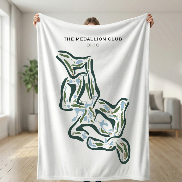 The Medallion Club, Ohio - Printed Golf Courses