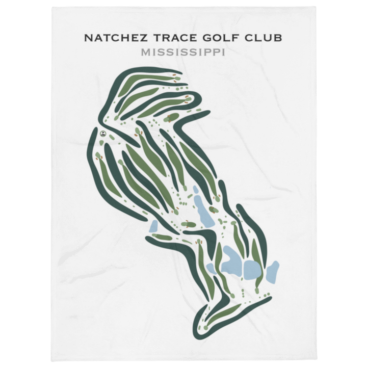 Natchez Trace Golf Club, Mississippi - Printed Golf Courses