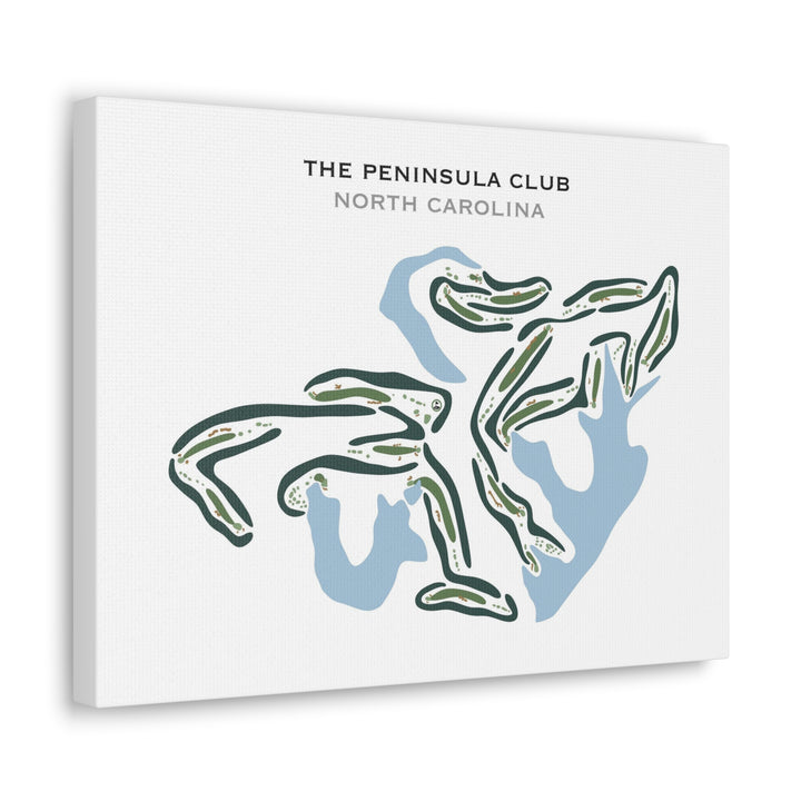 The Peninsula Club, Cornelius, North Carolina - Printed Golf Courses