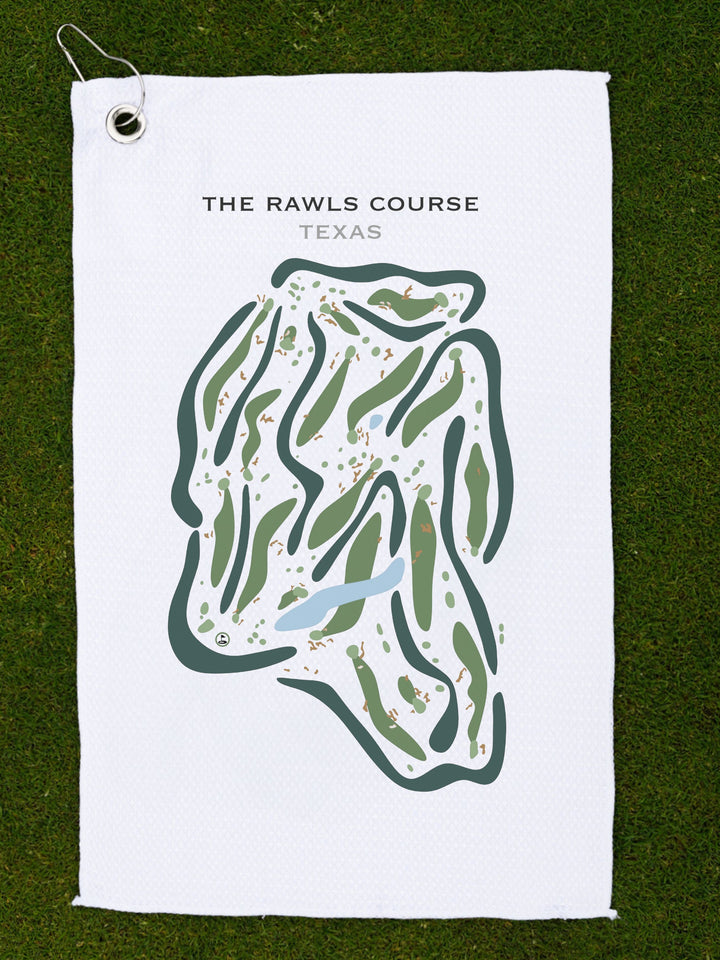 The Rawls Course, Texas - Printed Golf Courses