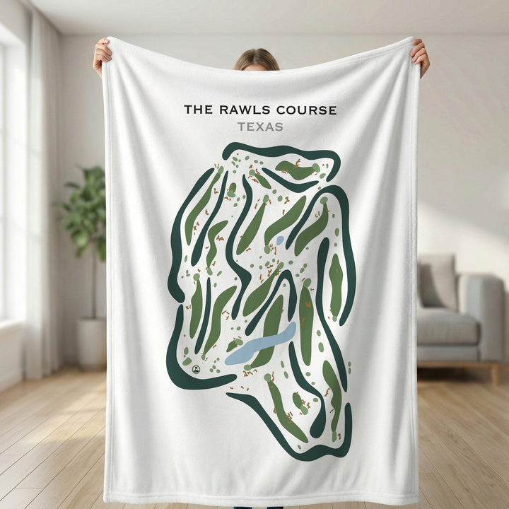 The Rawls Course, Texas - Printed Golf Courses
