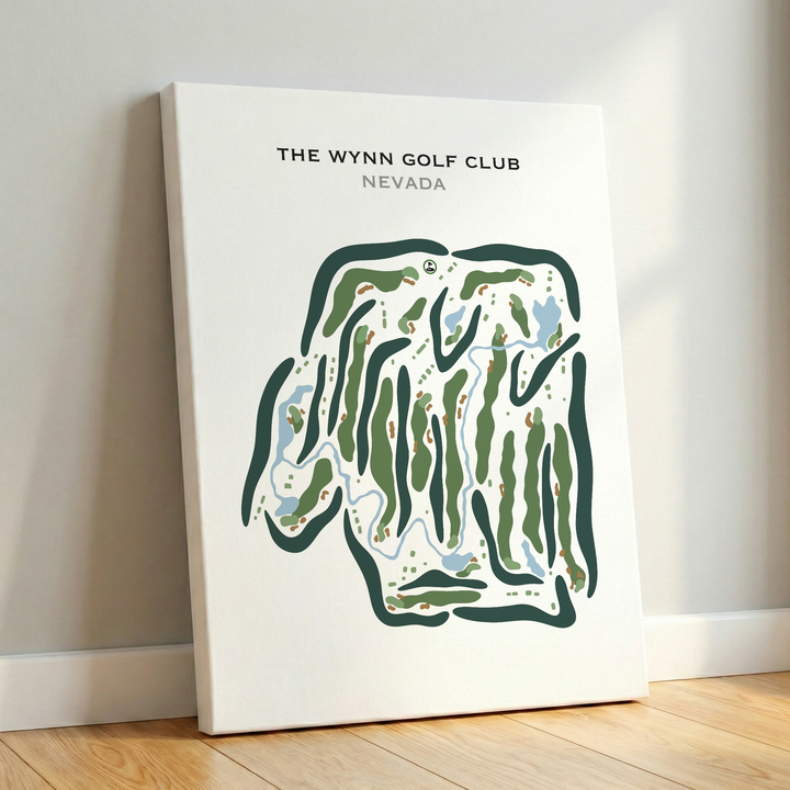 The Wynn Golf Club, Nevada - Printed Golf Courses