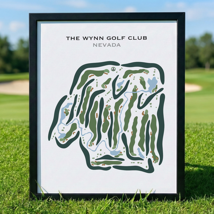 The Wynn Golf Club, Nevada - Printed Golf Courses