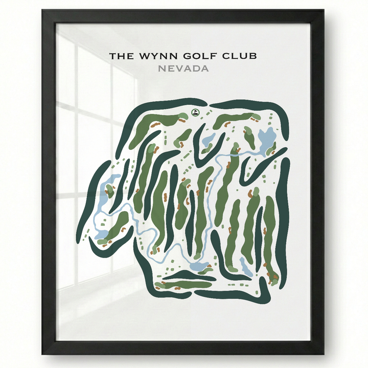 The Wynn Golf Club, Nevada - Printed Golf Courses
