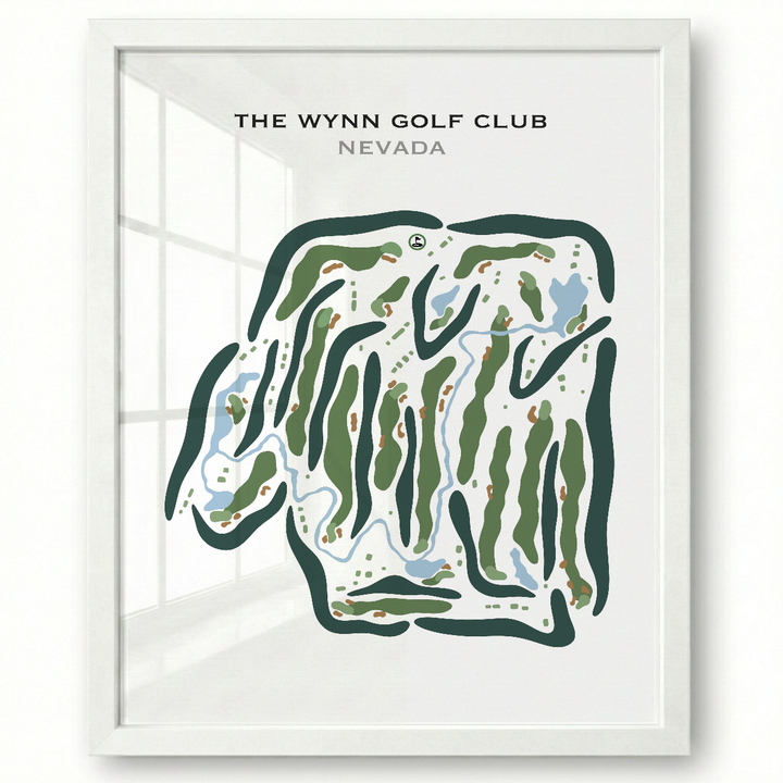 The Wynn Golf Club, Nevada - Printed Golf Courses