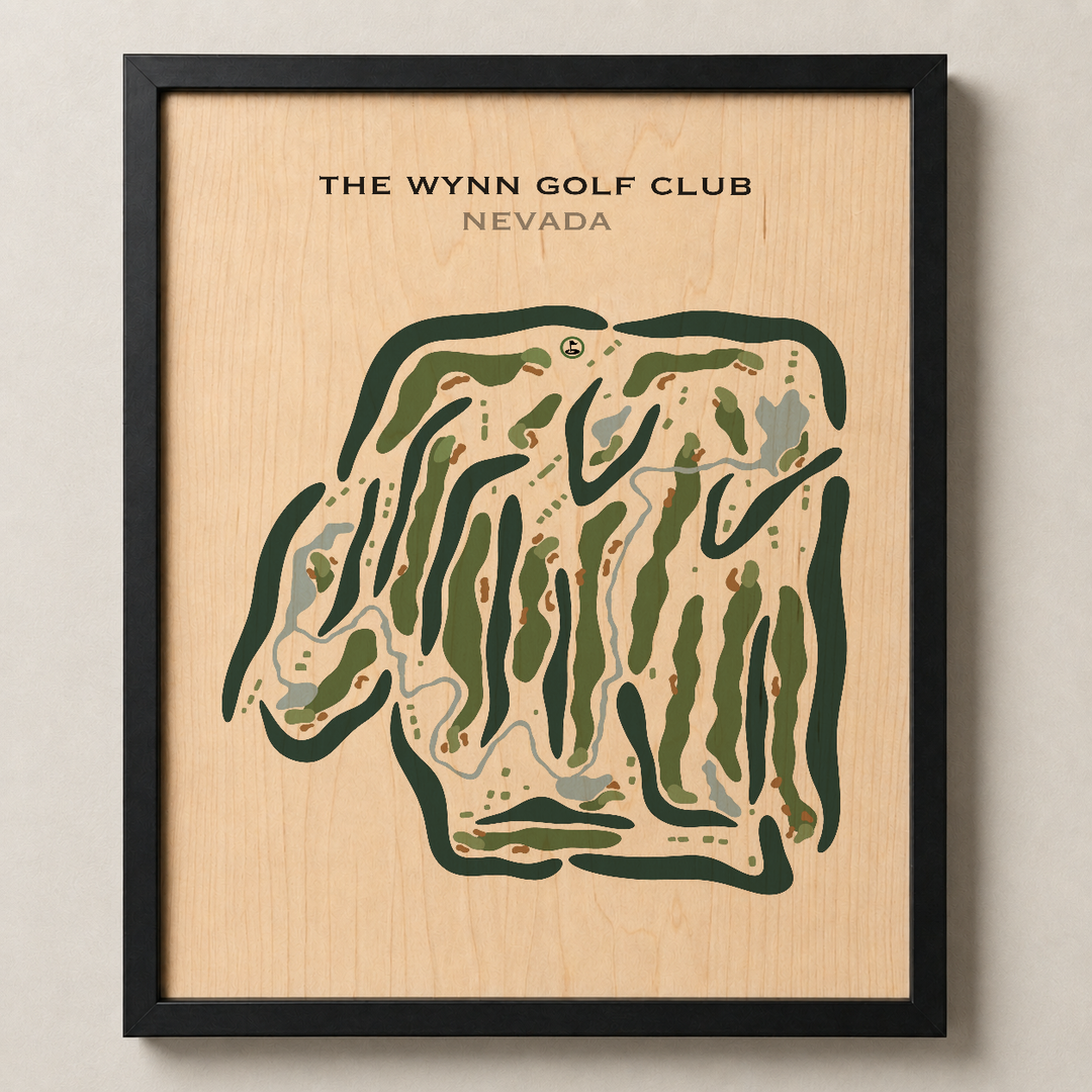 The Wynn Golf Club, Nevada - Printed Golf Courses