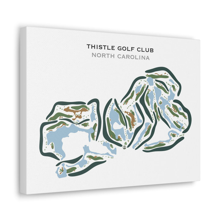 Thistle Golf Club, North Carolina - Printed Golf Courses