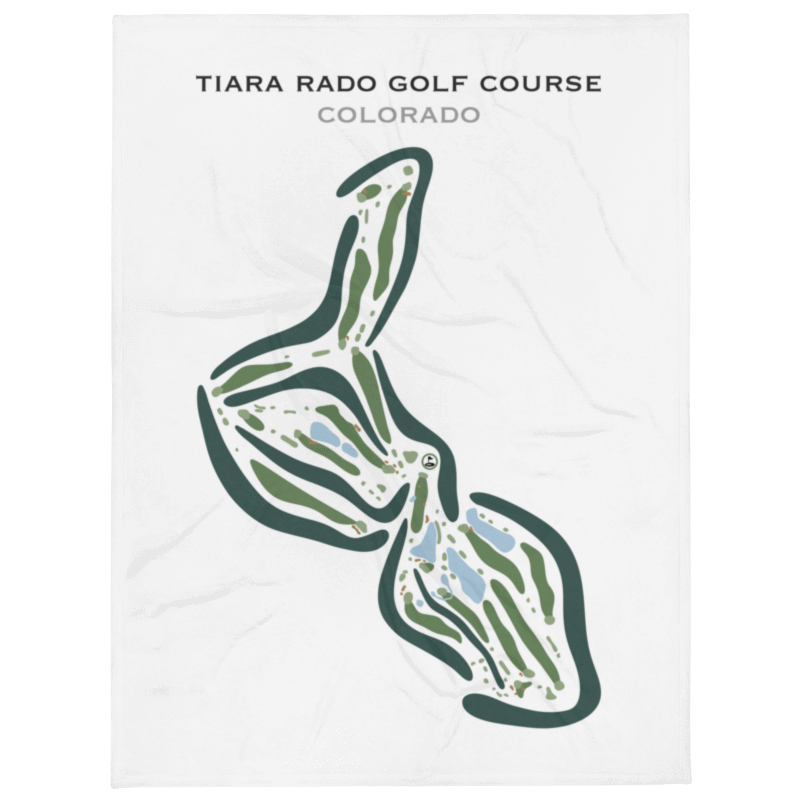 Tiara Rado Golf Course, Colorado - Printed Golf Courses