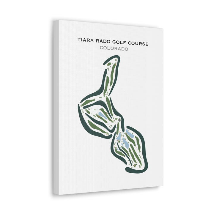 Tiara Rado Golf Course, Colorado - Printed Golf Courses