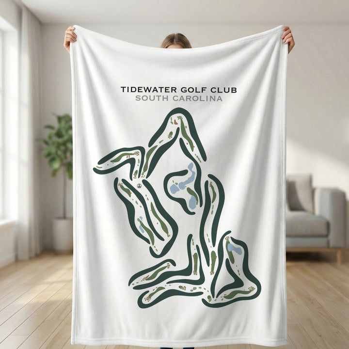 Tidewater Golf Club, South Carolina - Printed Golf Courses
