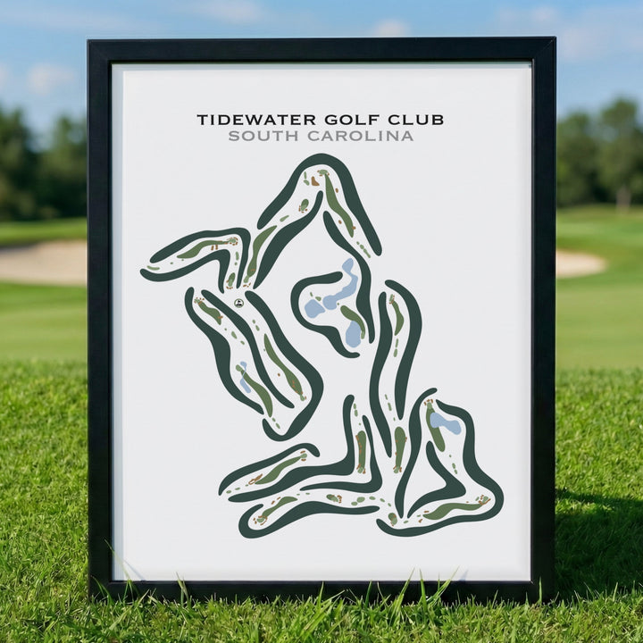Tidewater Golf Club, South Carolina - Printed Golf Courses