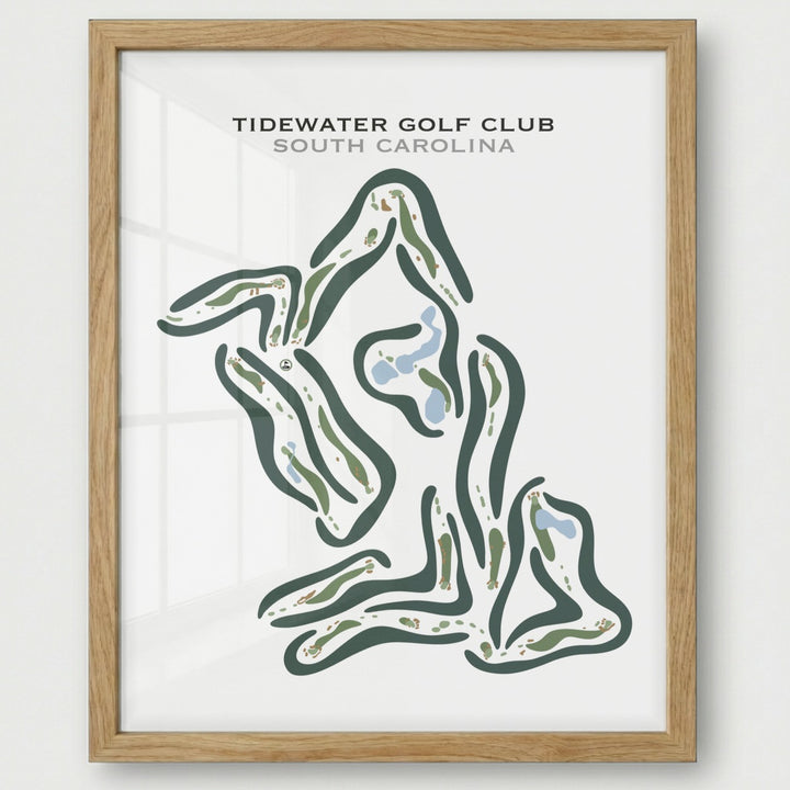 Tidewater Golf Club, South Carolina - Printed Golf Courses