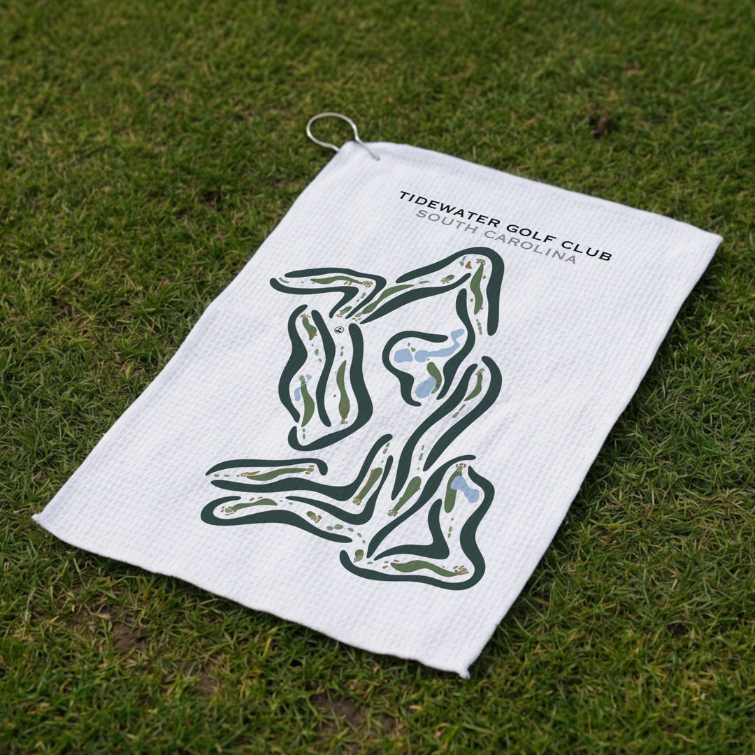 Tidewater Golf Club, South Carolina - Printed Golf Courses