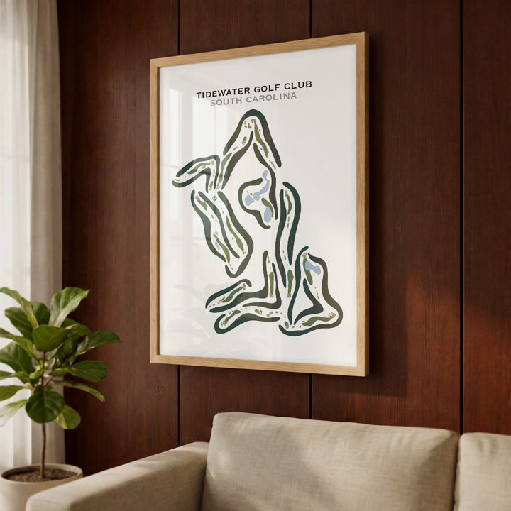 Tidewater Golf Club, South Carolina - Printed Golf Courses