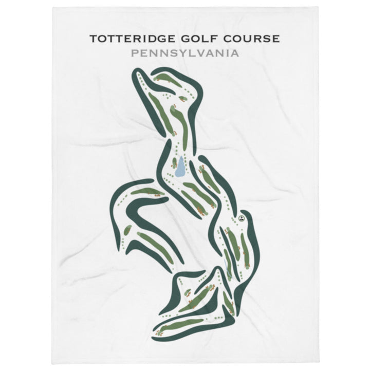 Totteridge Golf Course, Pennsylvania  - Printed Golf Courses