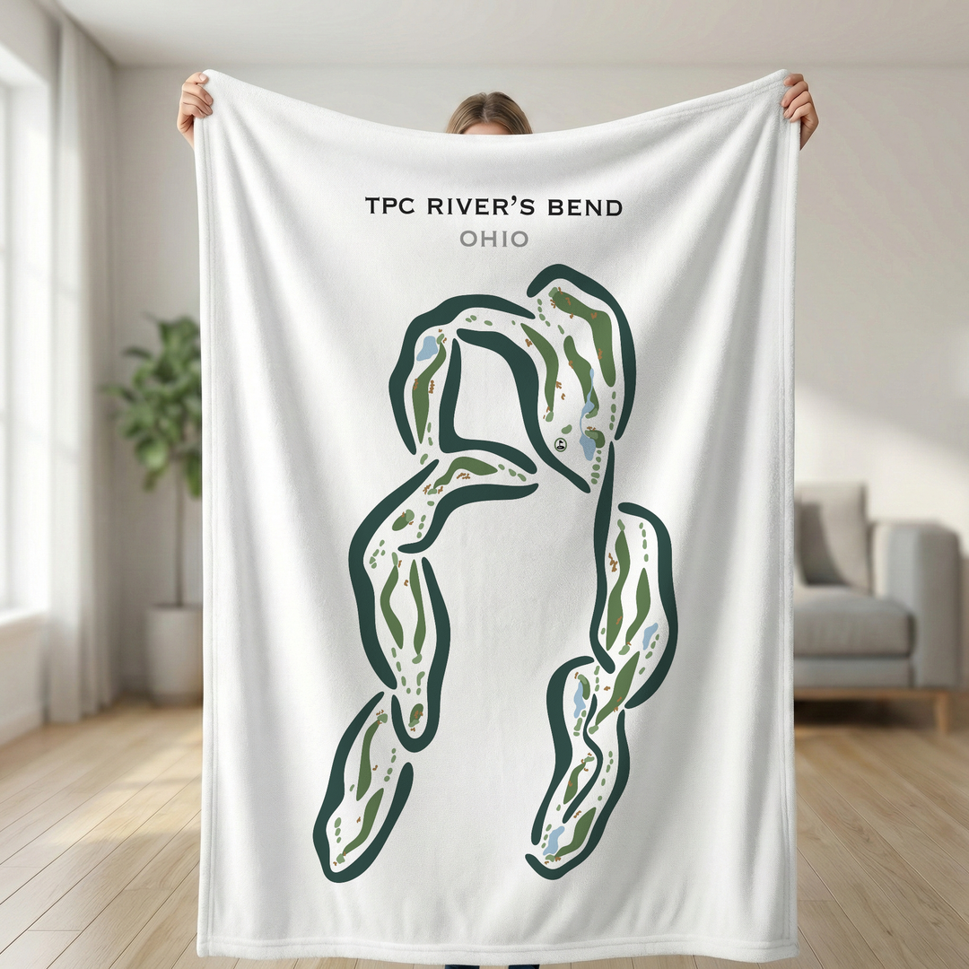 TPC River's Bend, Ohio - Printed Golf Courses
