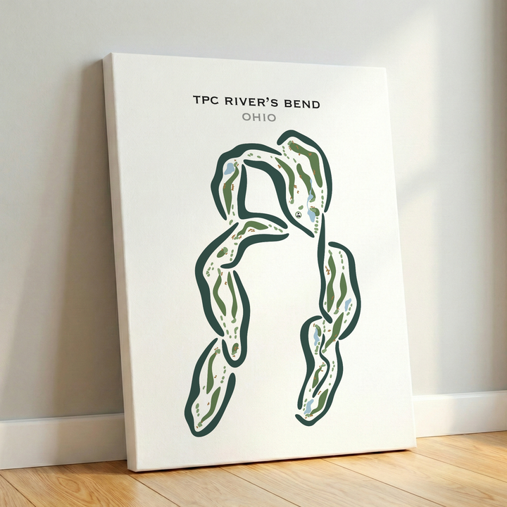 TPC River's Bend, Ohio - Printed Golf Courses