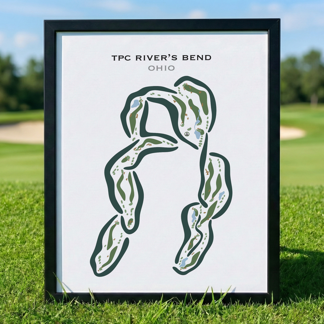 TPC River's Bend, Ohio - Printed Golf Courses