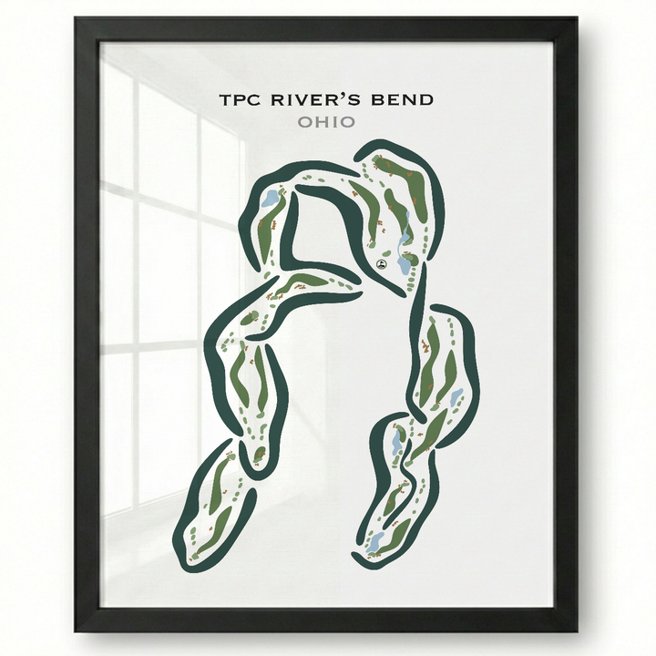 TPC River's Bend, Ohio - Printed Golf Courses