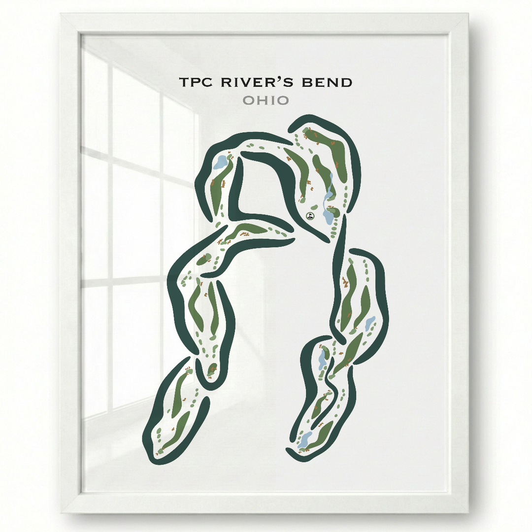 TPC River's Bend, Ohio - Printed Golf Courses