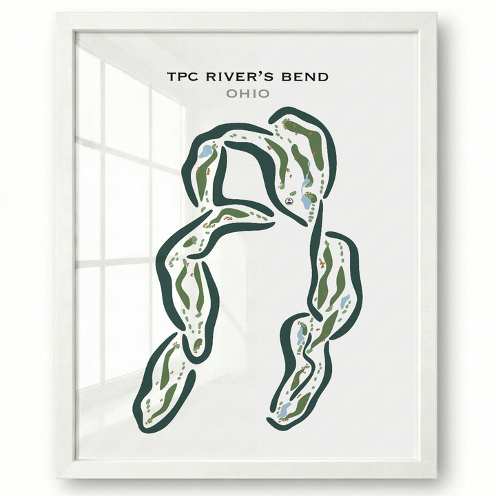 TPC River's Bend, Ohio - Printed Golf Courses