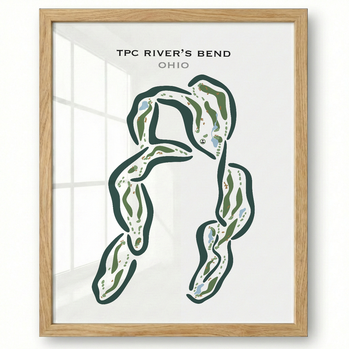 TPC River's Bend, Ohio - Printed Golf Courses