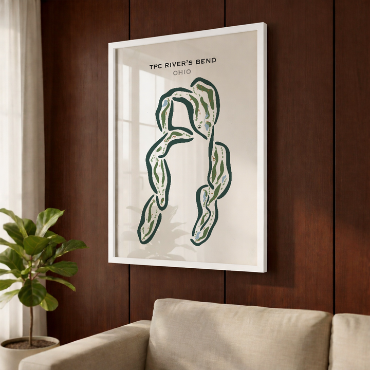 TPC River's Bend, Ohio - Printed Golf Courses
