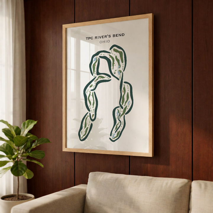 TPC River's Bend, Ohio - Printed Golf Courses