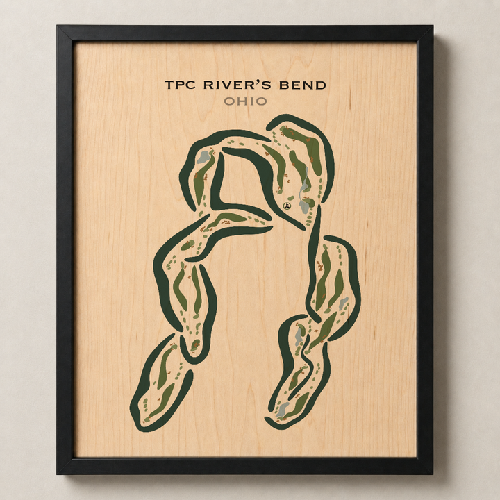 TPC River's Bend, Ohio - Printed Golf Courses