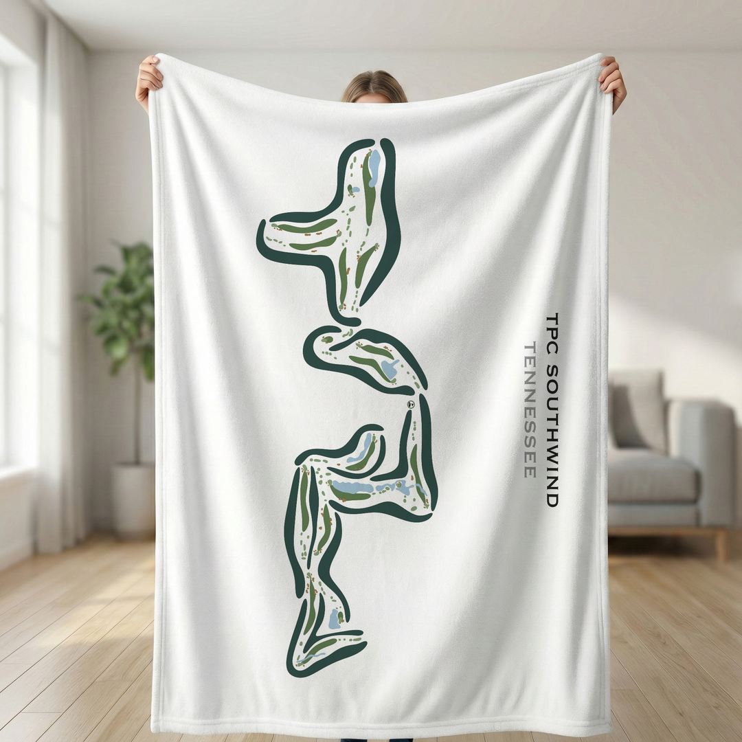 TPC Southwind, Tennessee - Printed Golf Courses