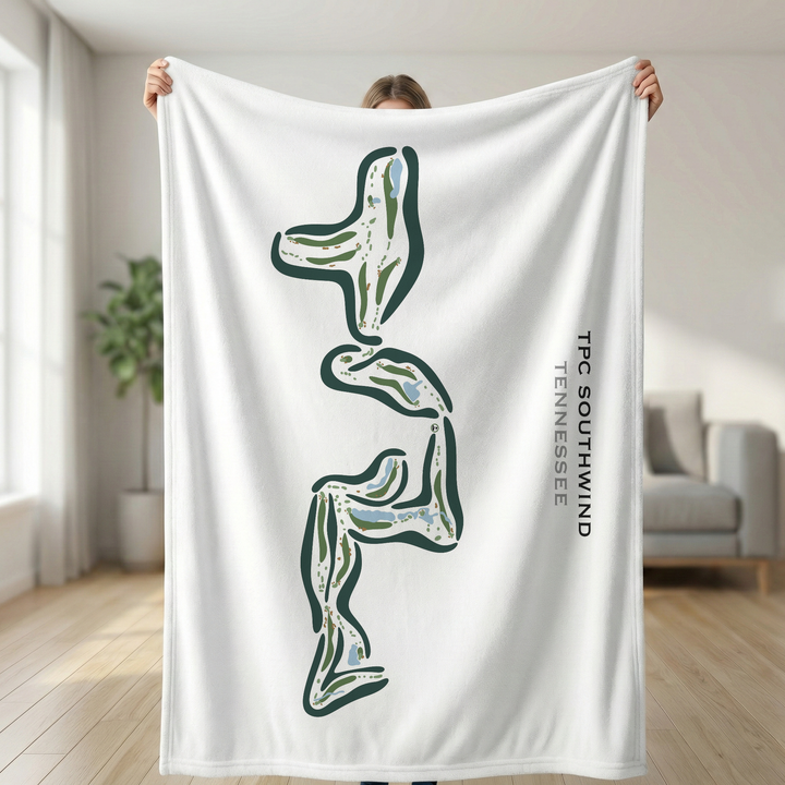 TPC Southwind, Tennessee - Printed Golf Courses