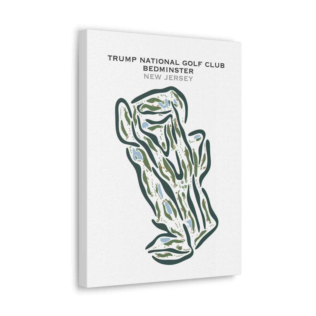 Trump National Golf Club Bedminster, New Jersey - Printed Golf Courses - Golf Course Prints