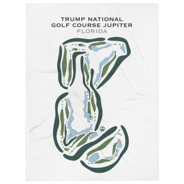 Trump National Golf Club Jupiter, Florida - Printed Golf Courses - Golf Course Prints