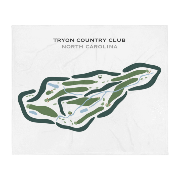 Tryon Country Club, North Carolina - Printed Golf Courses