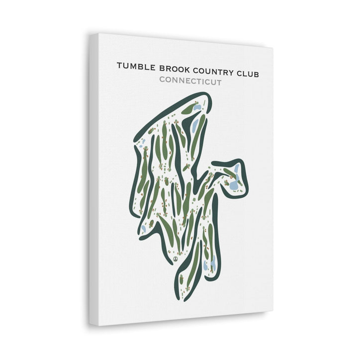 Tumble Brook Country Club, Connecticut - Printed Golf Courses - Golf Course Prints