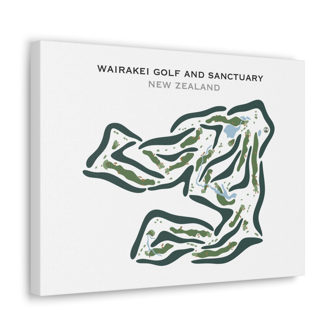 Wairakei Golf + Sanctuary, New Zealand - Printed Golf Courses