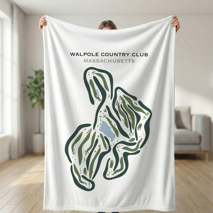 Walpole Country Club, Massachusetts - Printed Golf Courses