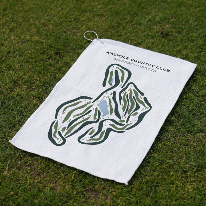 Walpole Country Club, Massachusetts - Printed Golf Courses