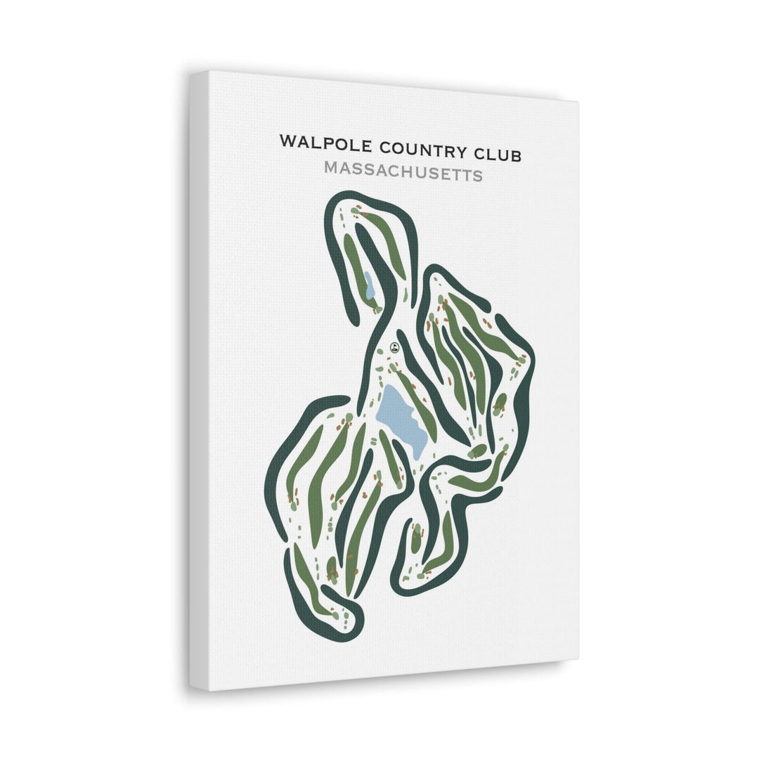 Walpole Country Club, Massachusetts - Printed Golf Courses - Golf Course Prints