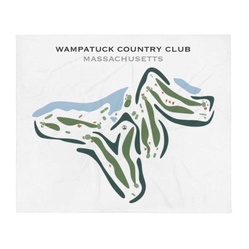 Wampatuck Country Club, Massachusetts - Printed Golf Courses