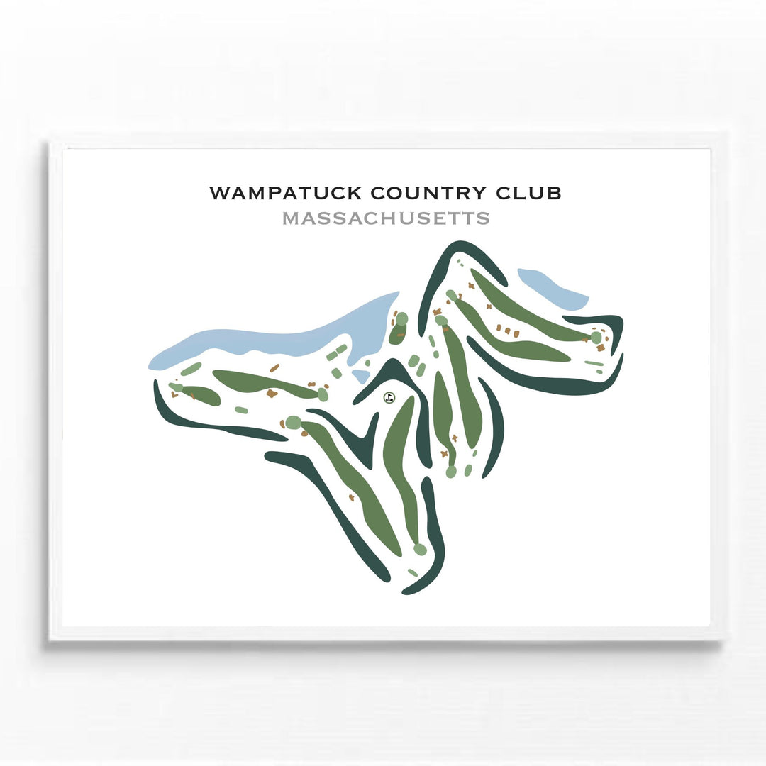 Wampatuck Country Club, Massachusetts - Printed Golf Courses