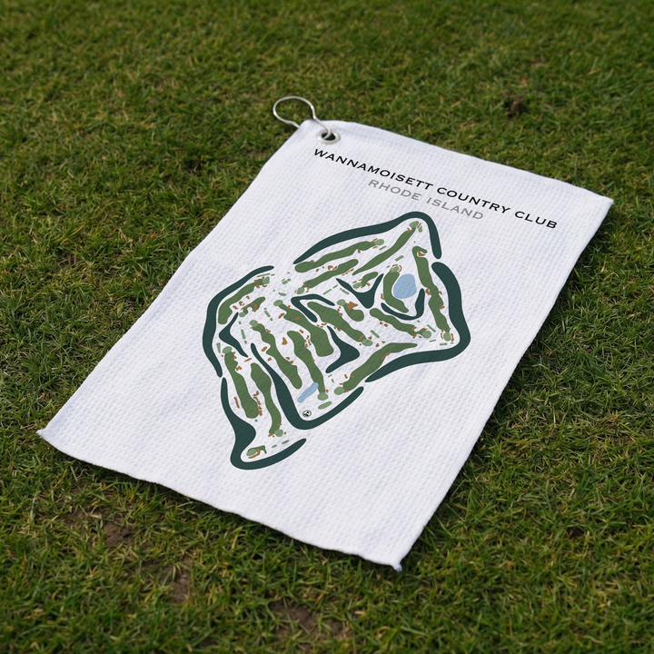 Wannamoisett Country Club, Rhode Island - Printed Golf Courses