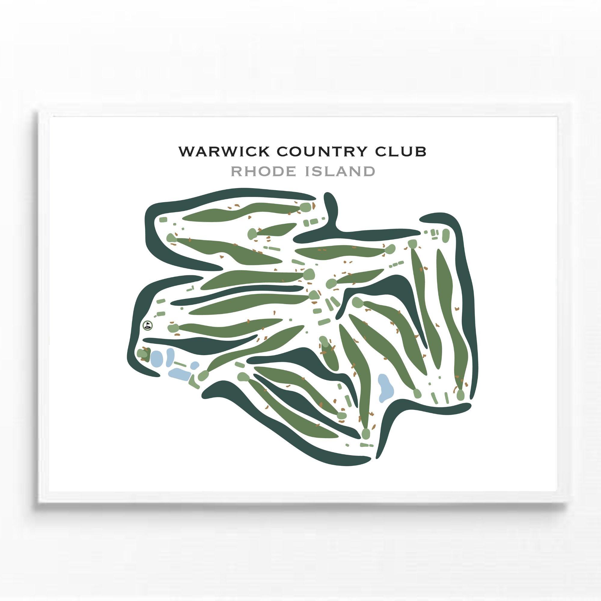 Best Warwick Country Club Golf Eye-catching Printed Golf Courses - Golf ...