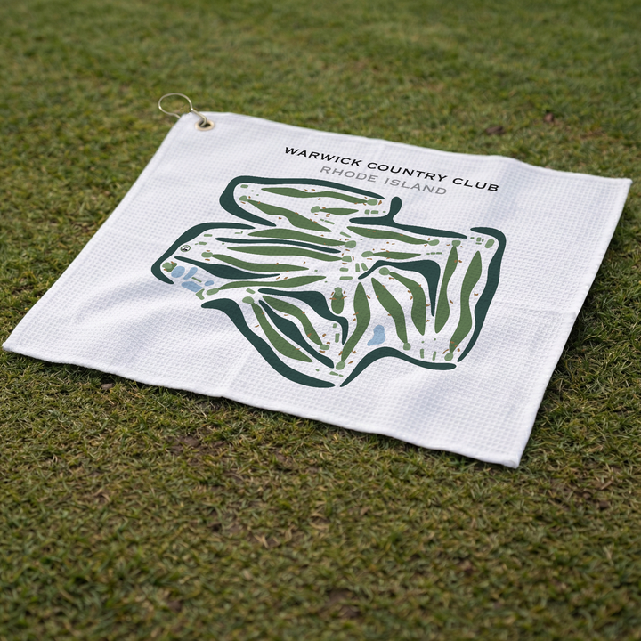 Warwick Country Club, Rhode Island - Printed Golf Courses