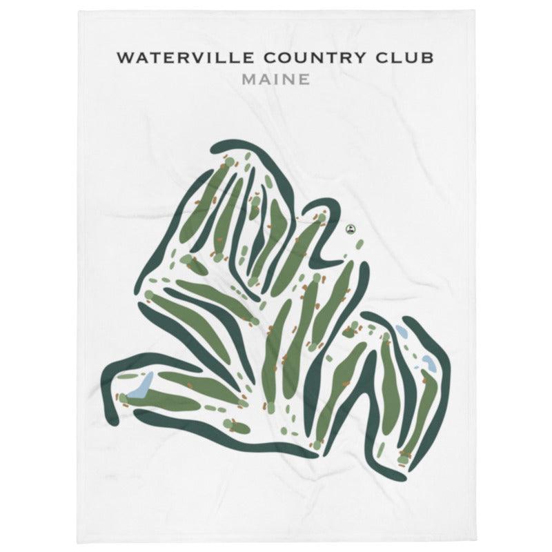 Waterville Country Club, Maine - Printed Golf Courses - Golf Course Prints