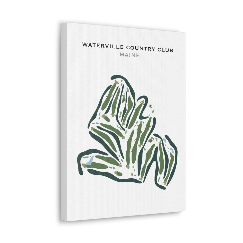 Waterville Country Club, Maine - Printed Golf Courses - Golf Course Prints