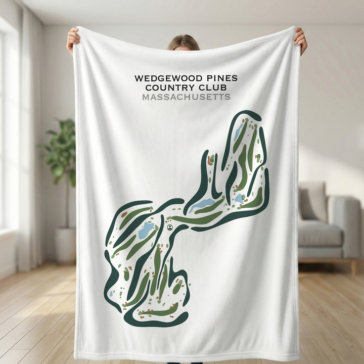 Wedgewood Pines Country Club, Massachusetts - Printed Golf Courses