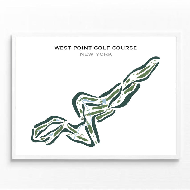 West Point Golf Course, New York - Printed Golf Courses