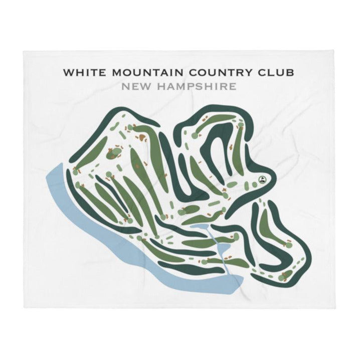 White Mountain Country Club, New Hampshire - Printed Golf Courses - Golf Course Prints